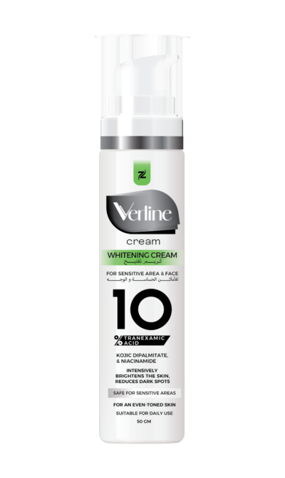 verline whitening cream for sensitive area & face 50 gm